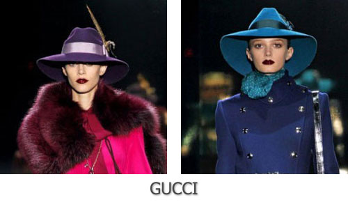 Фетровая шляпа федора в коллекции Gucci