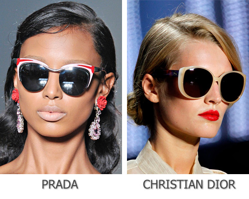 Модный тренд - очки с контрастной оправой