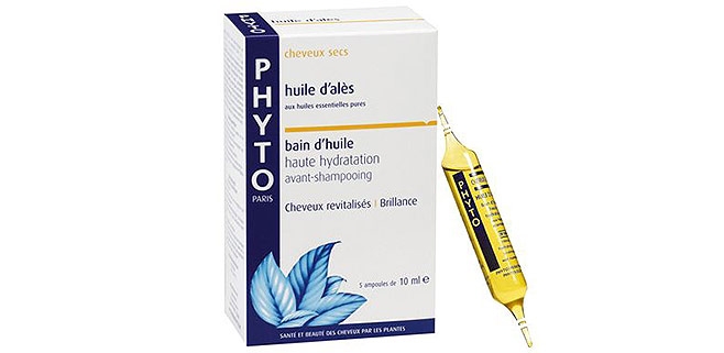 Huile D'Ales, Phyto. Интенсивное лечебное масло для сухих волос