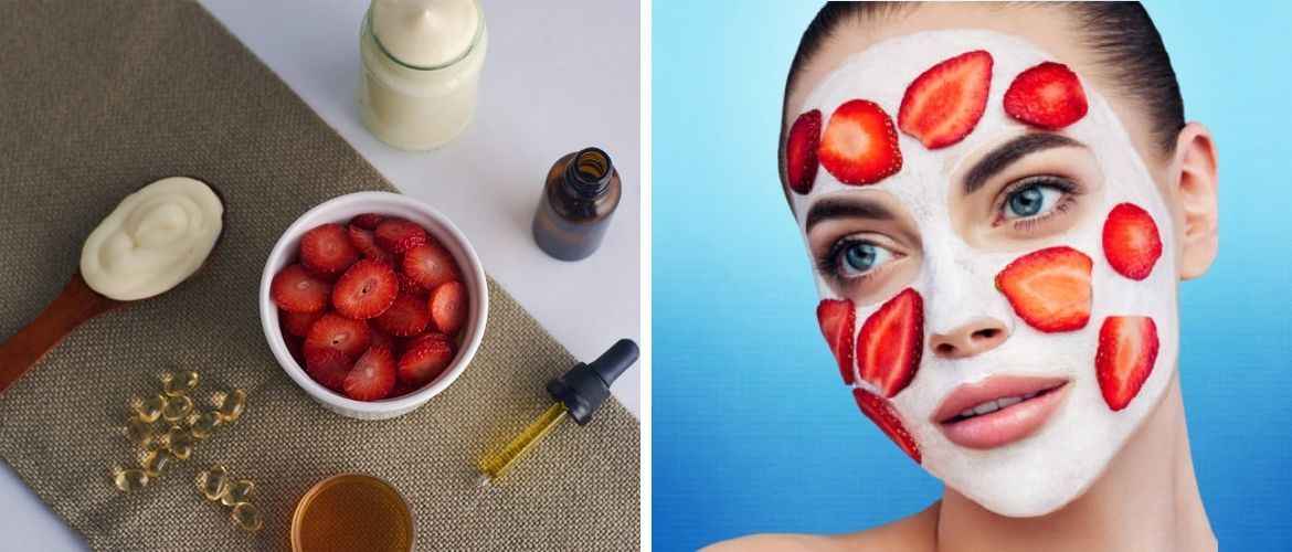 Домашние рецепты масок из клубники