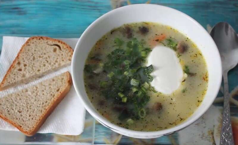 Самый вкусный рецепт грибного супа из замороженных опят