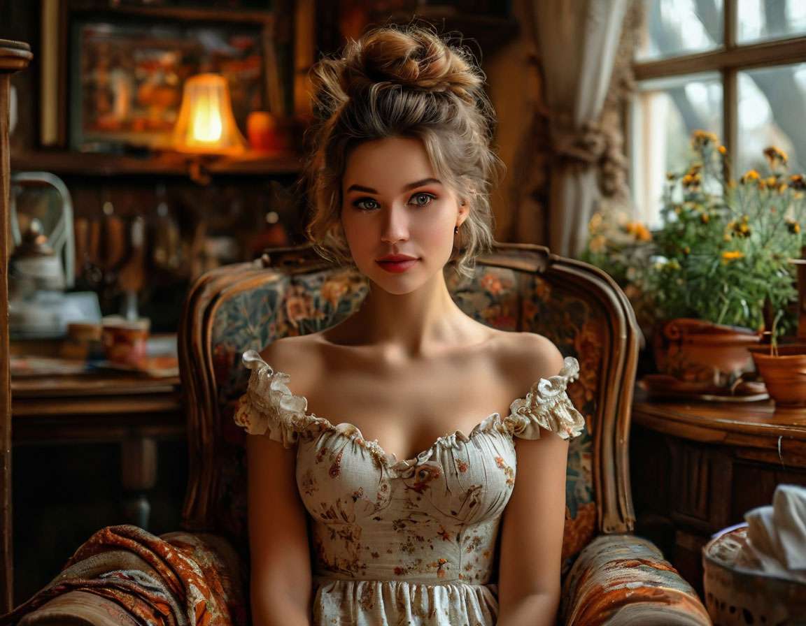 Женщина-домохозяйка
